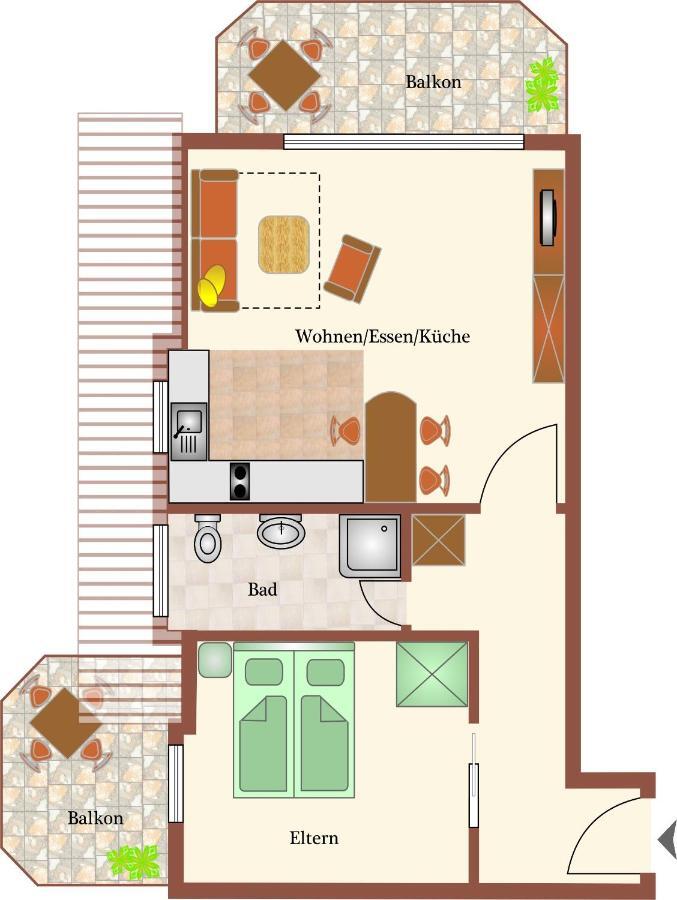 Apartamento Haus Dünenglück Whg. 34 Cuxhaven Exterior foto